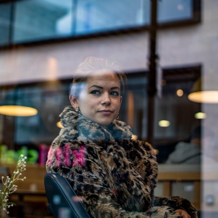 Portrait of Nova Calder, group coordinator and fusion cooking expert